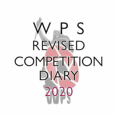 Revised 2020 Competition Diary