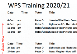 WPS Training Dec 2020-Feb 2021