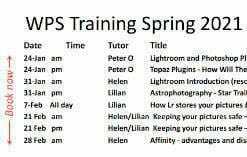 WPS Training Jan-Feb 2021